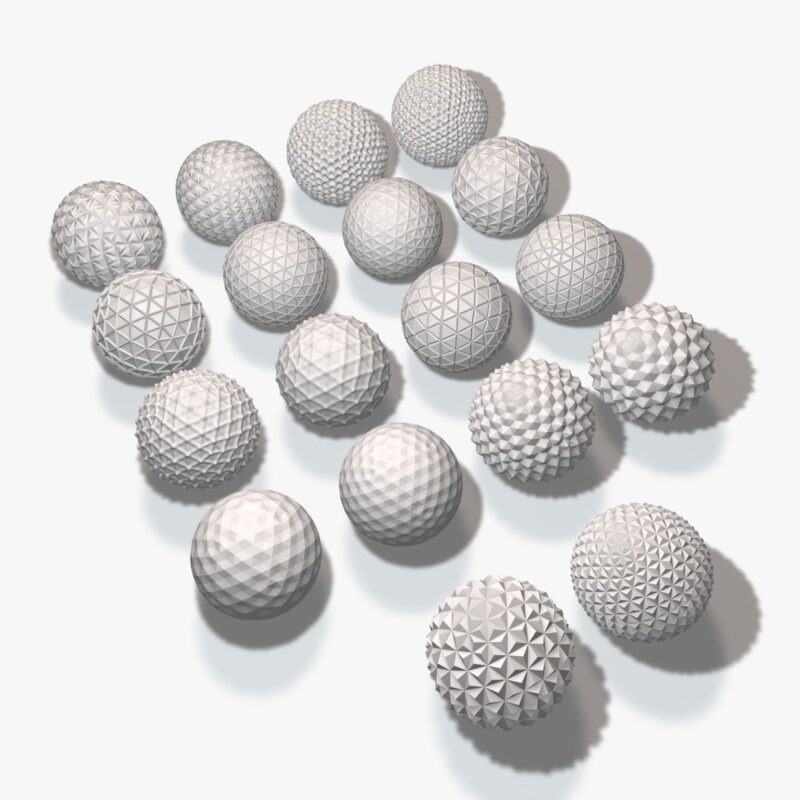 18 Geometric Spheres