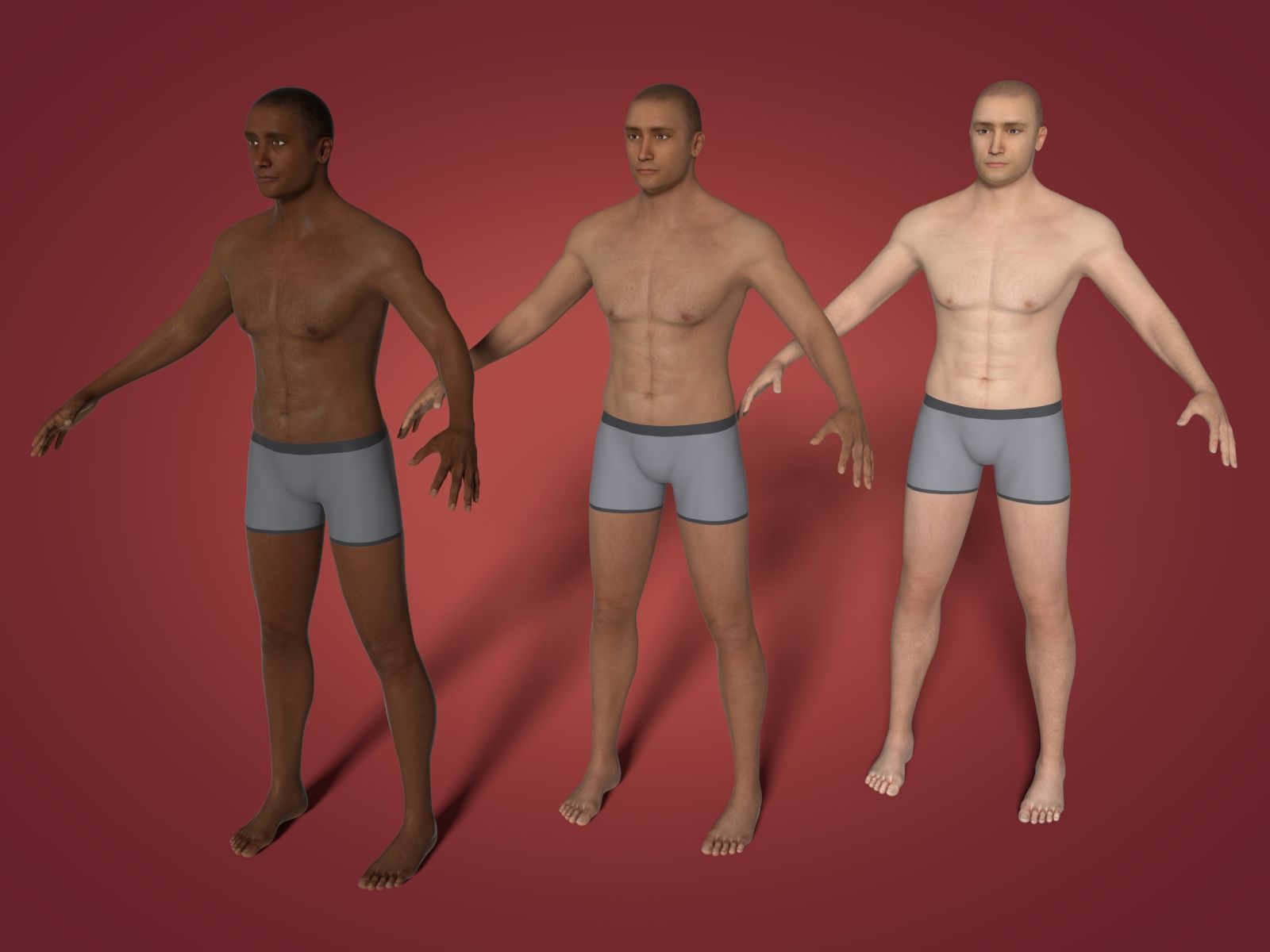 Man 3 Textures