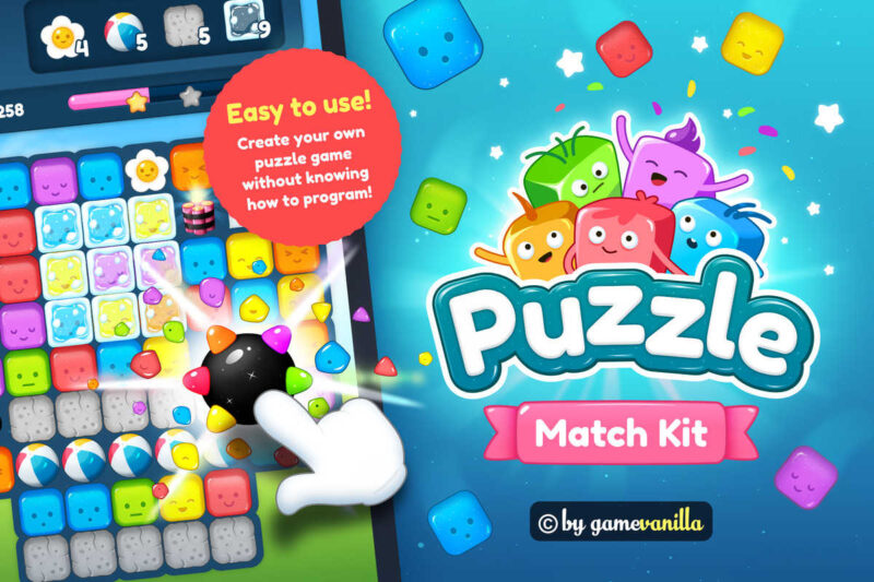 Puzzle Match Game Kit Bundle